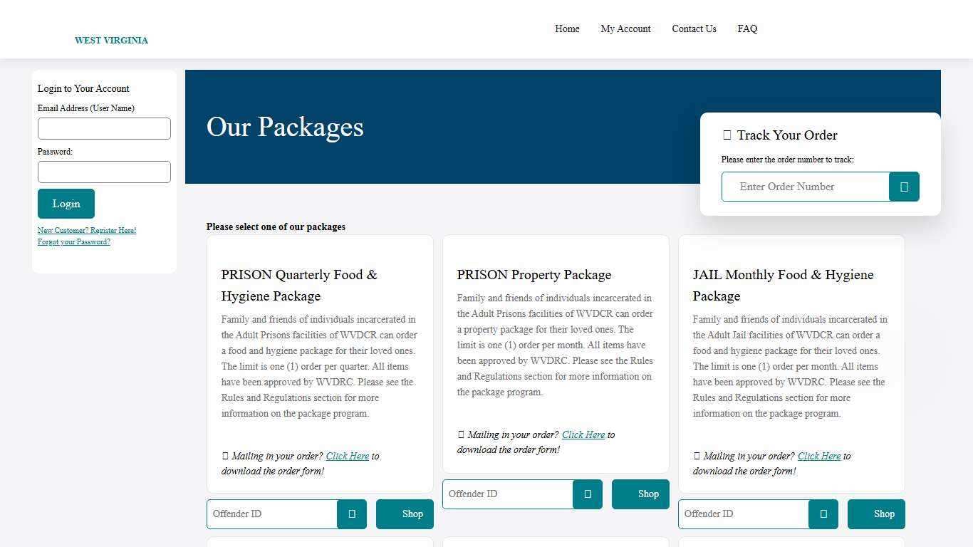 Union Supply Direct - West Virginia Inmate Package - Home